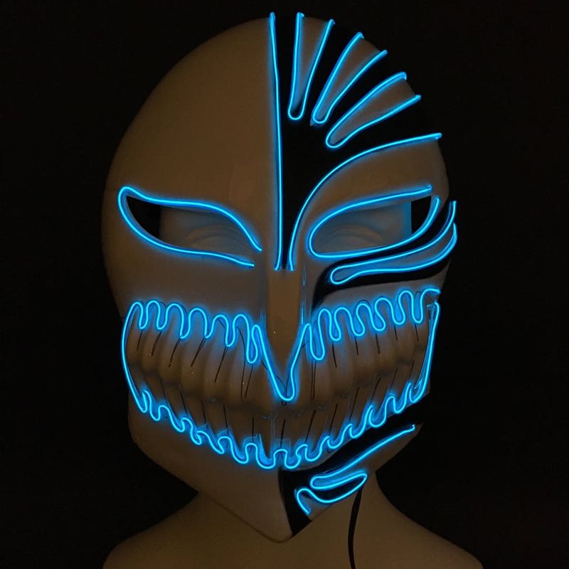 LED maske Party maske Køb online på ledide.dk